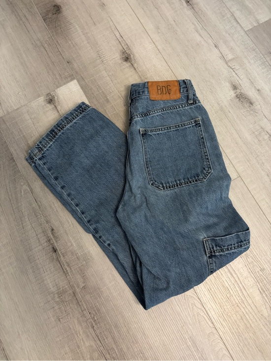 BDG Denim - BDG Urban Outfitters Patchwork Cargo Jeans High Rise Baggy 26
